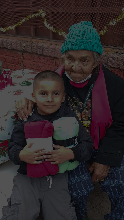 Video cover of a child and an elderly person
